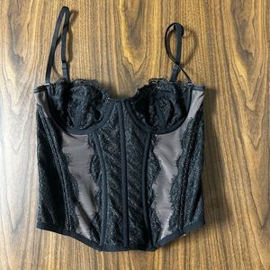 Urban Outfitters modern love corset in a small